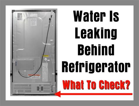 ge fridge water dispenser leaking|General Electric Refrigerator leaking water: Causes + Fixes